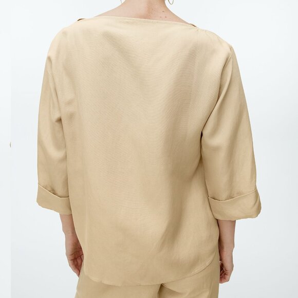ARKET Boat Neck Blouse - NWOT - Picture 3 of 8